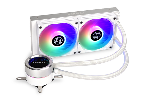 LIAN LI GALAHAD II TRINITY 240 AIO CPU WATER COOLER WHITE thumbnail 2
