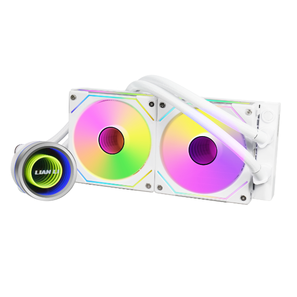 LIAN LI GALAHAD II TRINITY 240 SLINF AIO WATERCOOLER WHITE thumbnail 2