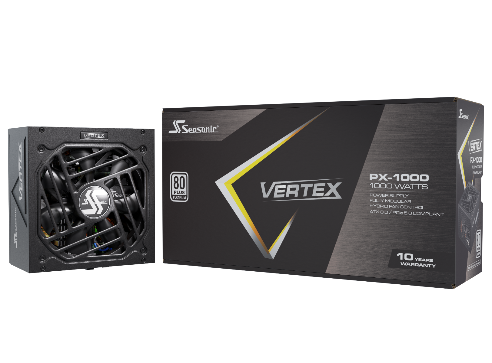 SEASONIC VERTEX 80PLUS PLATINUM PX1000 1000W PSU thumbnail 2