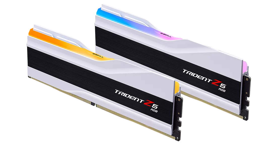 G-SKILL TRIDENT Z5 RGB WHITE 32G(16G*2) DDR5 6000MHZ 1.35V thumbnail 2