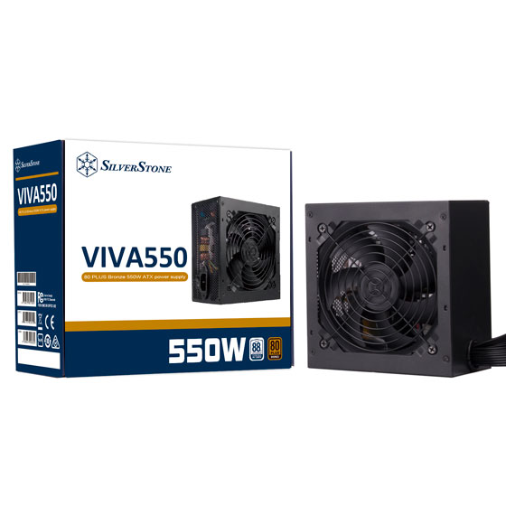 SILVERSTONE VIVA 550 BRONZE EPS8PIN X2 thumbnail 7