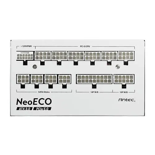ANTEC NE1000G M GB PSU GOLD MODUALR ATX3.0 (WHITE) thumbnail 6
