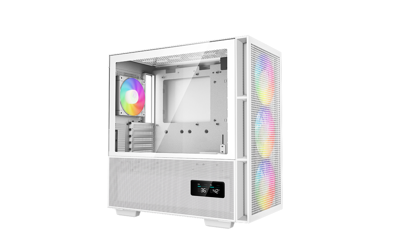 DEEPCOOL CH560 DIGITAL BUILT-IN DISPLAY WHITE thumbnail 2