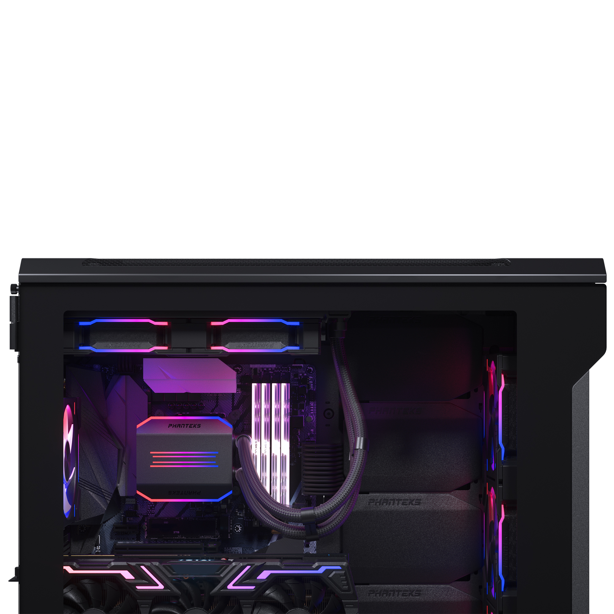 PHANTEKS GLACIER ONE 240D30 D-RGB AIO LIQUID COOLER BLACK thumbnail 7