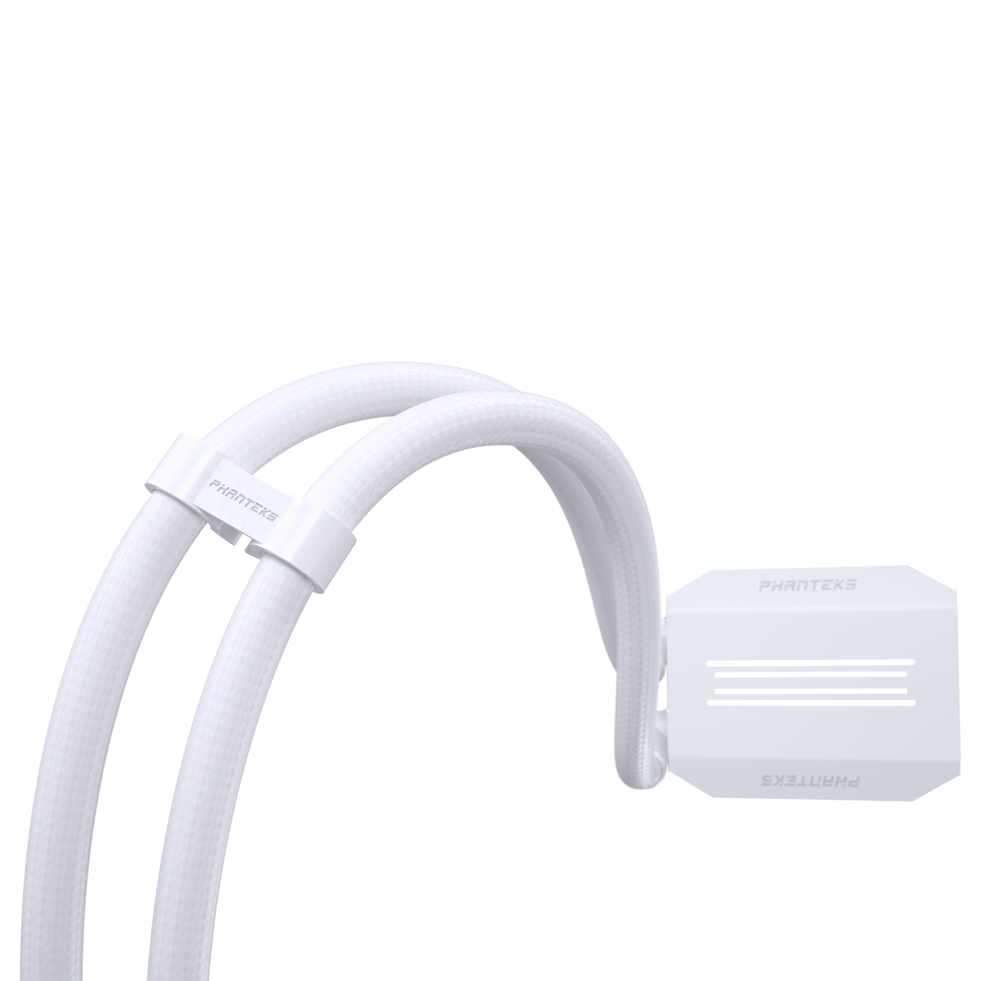 PHANTEKS GLACIER ONE 240D30 D-RGB AIO LIQUID COOLER WHITE thumbnail 6
