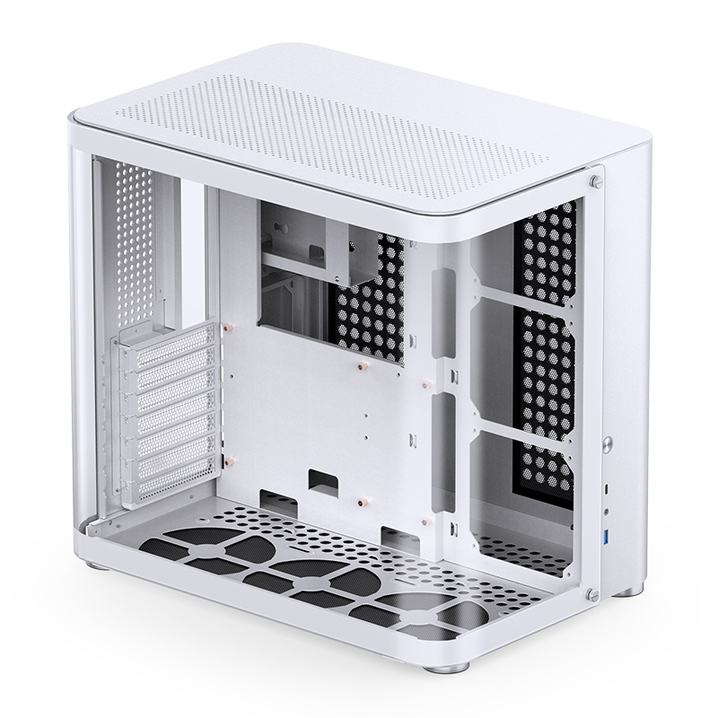 JONSBO TK-2 ATX CASE W/WINDOWS WHITE thumbnail 8