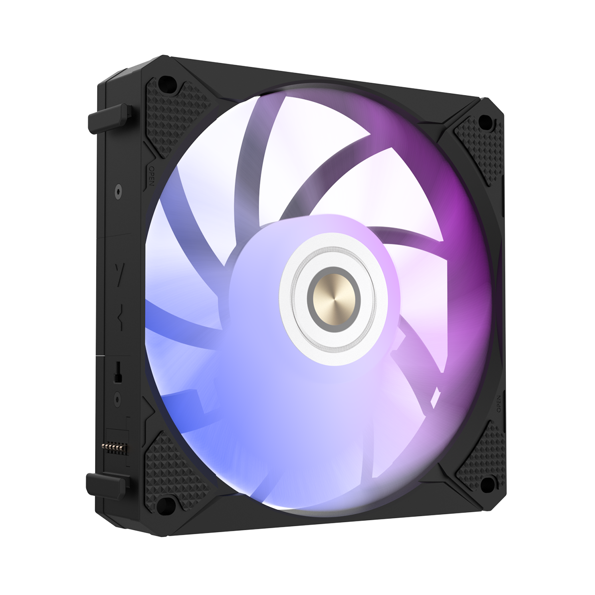 I12B-K3 3 INTERLOCKING FAN KIT BLACK