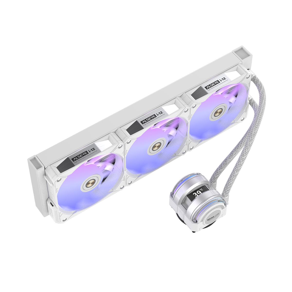 ALSEYE I360 RGB WATER COOLING WHITE thumbnail 4