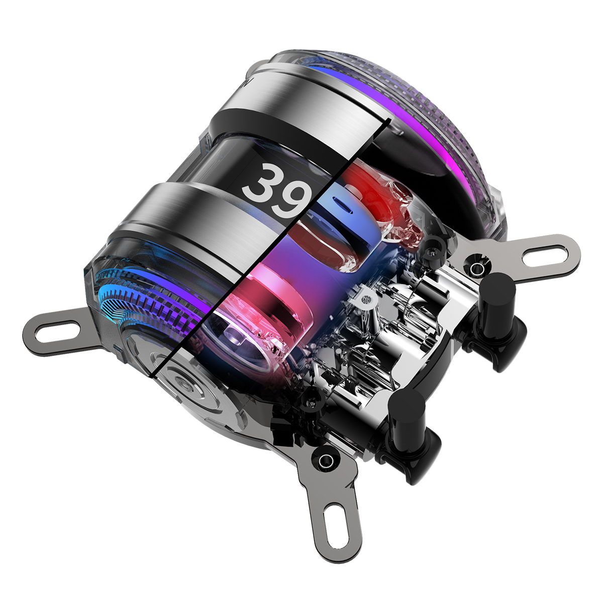 ALSEYE I240 RGB WATER COOLING BLACK thumbnail 3