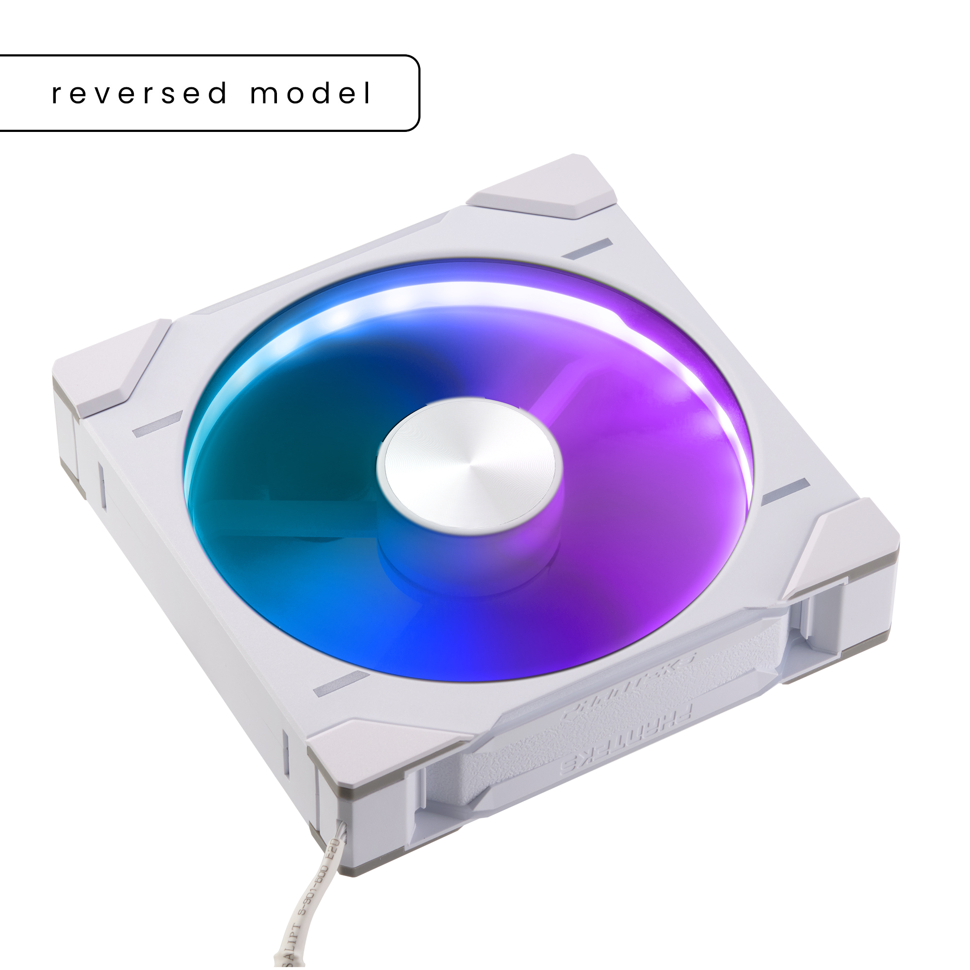 PHANTEKS D30 140MM PWM FAN REVERSE DRGB WHITE (1-PACK) thumbnail 5