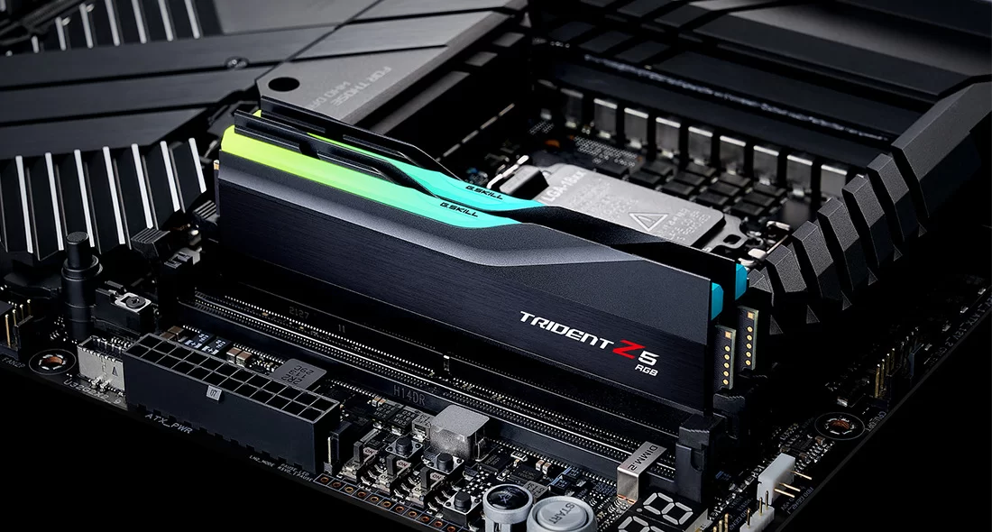 G-SKILL TRIDENT Z5 RGB 64G(32G*2) DDR5 6000MHZ BLACK thumbnail 5
