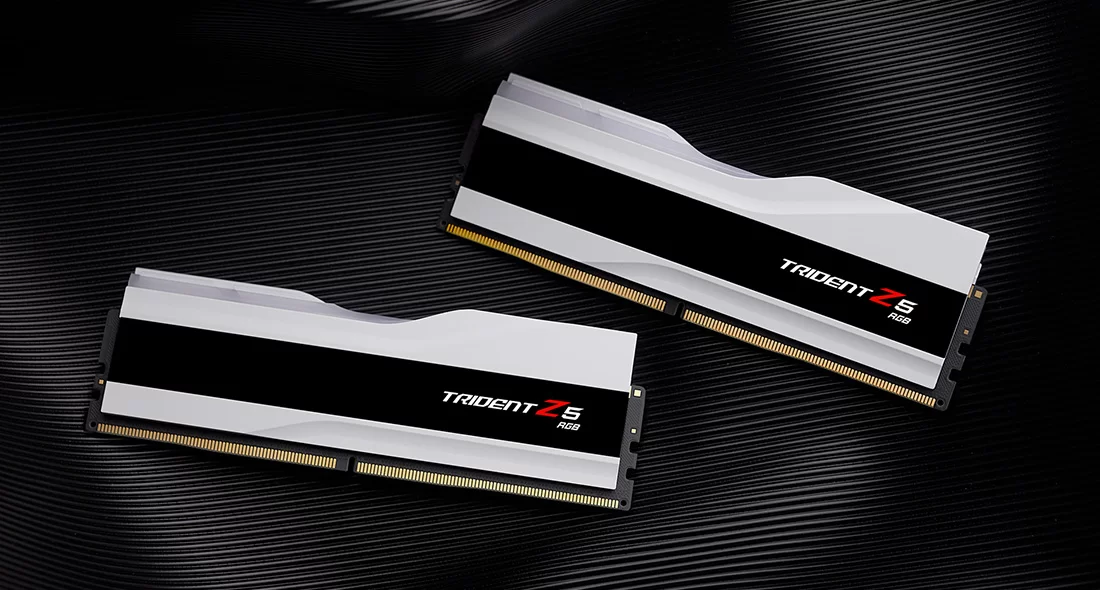 G-SKILL TRIDENT Z5 RGB 64G(32G*2) DDR5 6000MHZ WHITE thumbnail 3