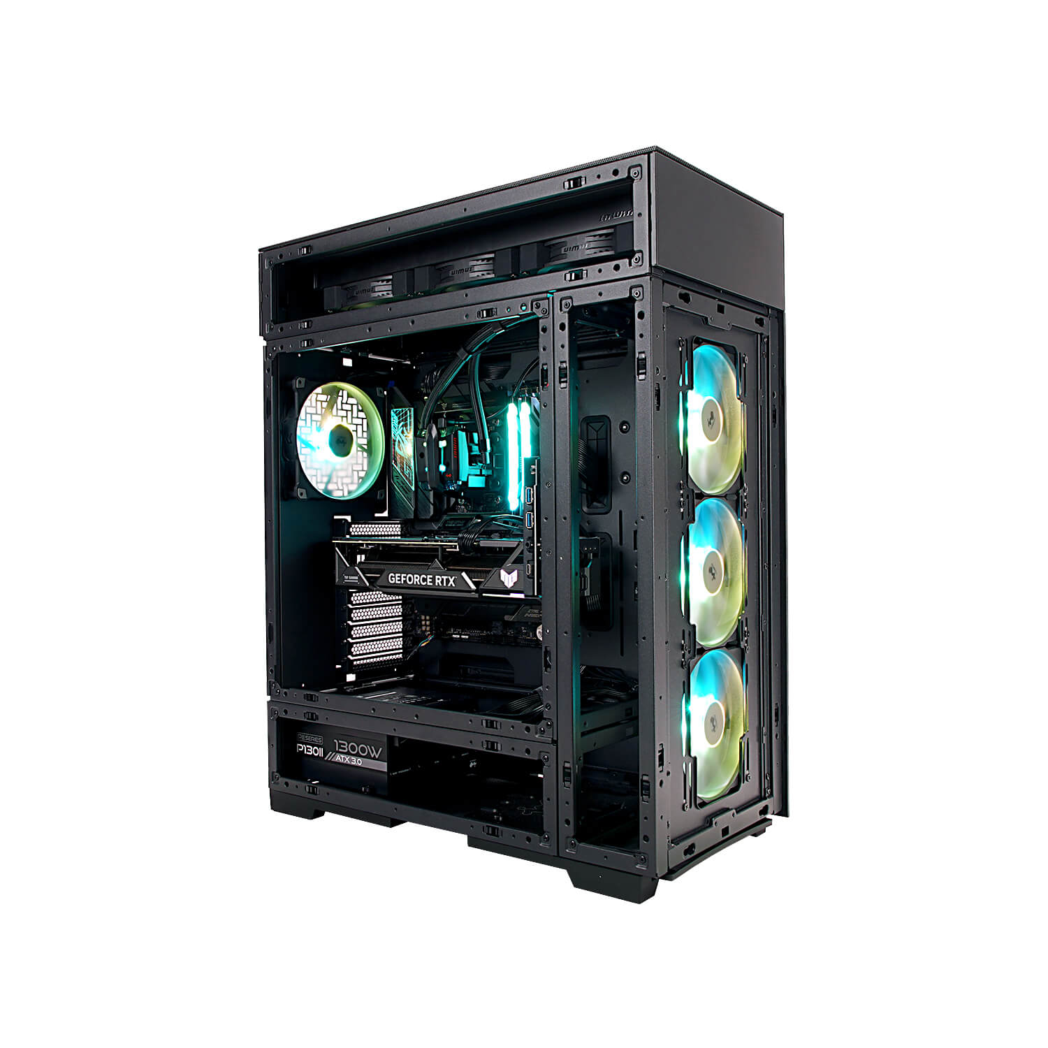 IN WIN MODFREE DELUXE FULL TOWER CASE BLACK thumbnail 6