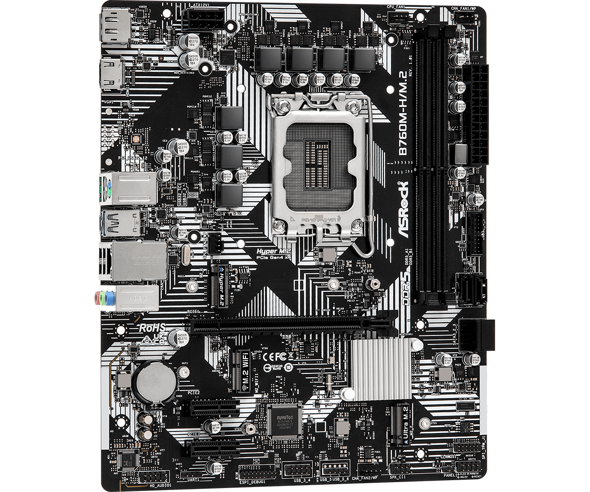 ASROCK B760M-H/M.2 D5 thumbnail 2