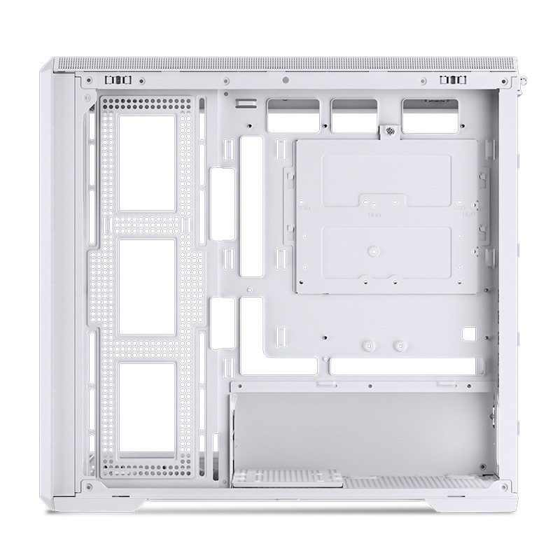 JONSBO D301 M-ATX WINDOWS SIDE CASE W/TYPE-C WHITE thumbnail 2