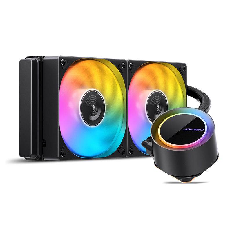 JONSBO TG240 AIO WATER COOLING BLACK thumbnail 2