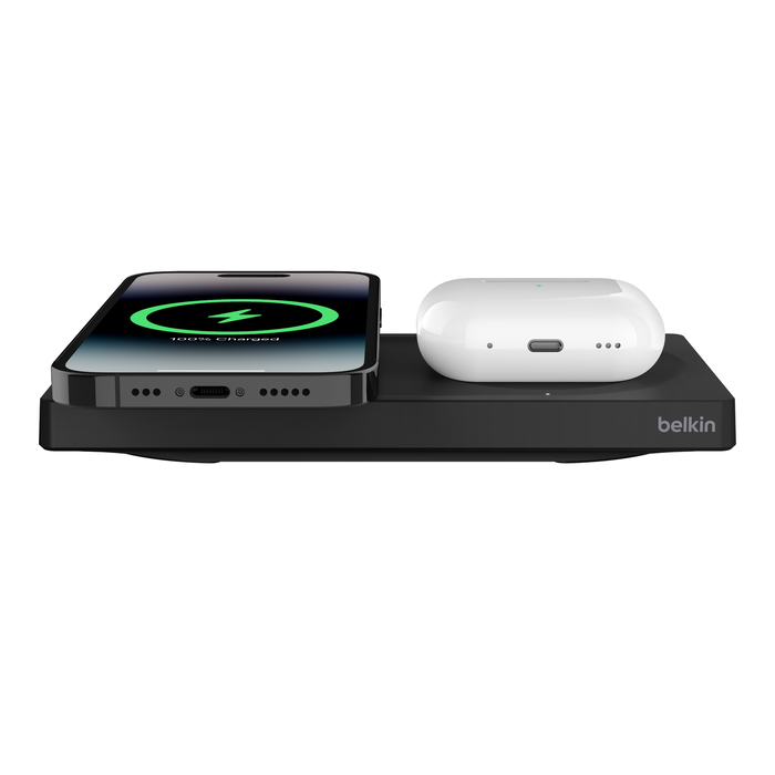 BELKIN WIRELESS CHARGING PAD W/MAGSAFE (15W) BLACK thumbnail 3
