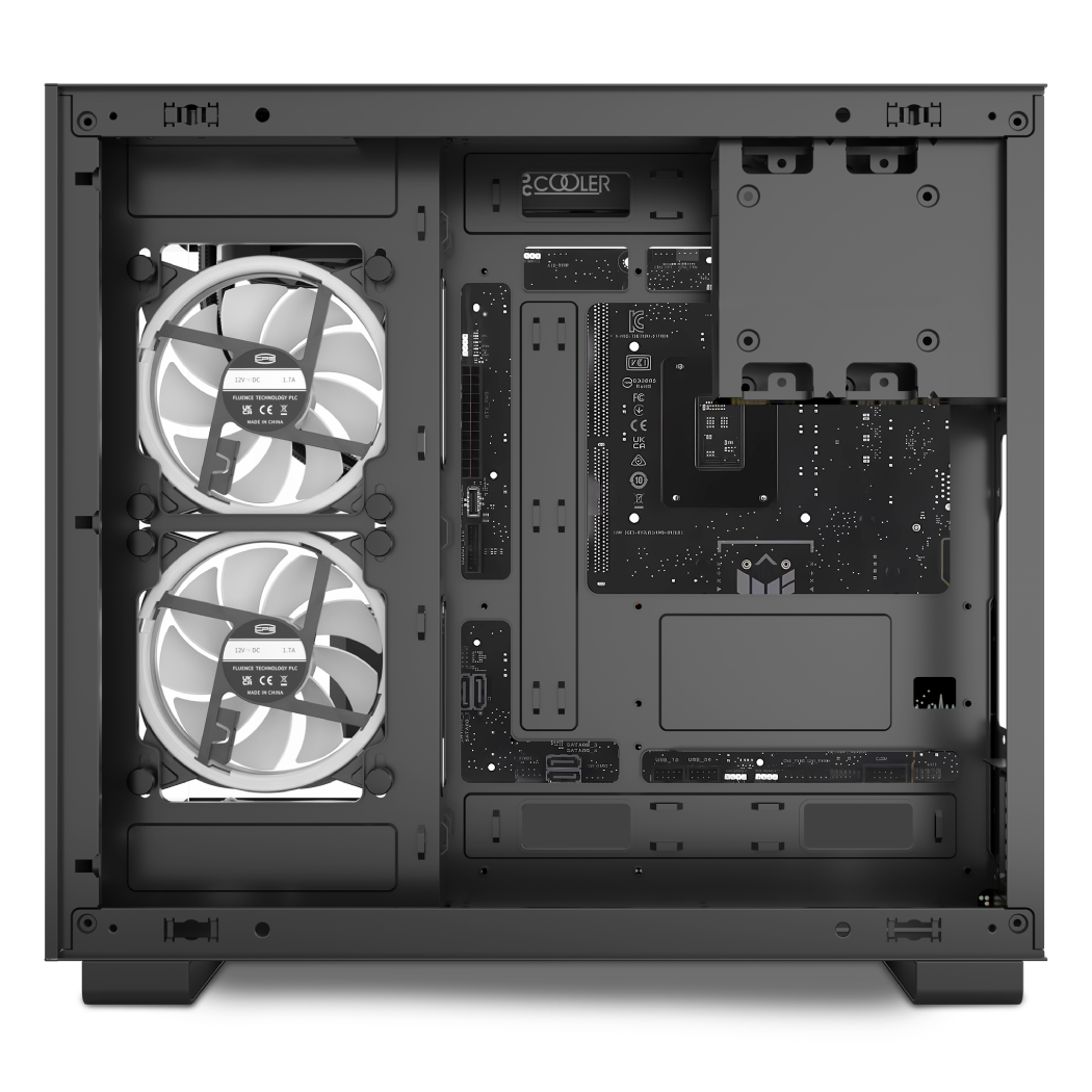 PC COOLER C3 T500 ATX CASE BLACK thumbnail 7