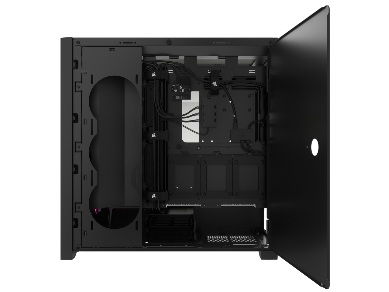 CORSAIR ICUE 5000D RGB AIRFLOW MID-TOWER CASE BLACK thumbnail 6