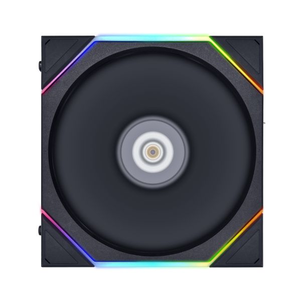 LIAN LI 120MM UNI FAN 12RTL REVERSE BLADE BLACK(1PACK) thumbnail 2