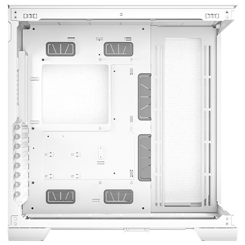 ANTEC C8 FRONT & SIDE GLASS PANEL CASE WHITE thumbnail 18