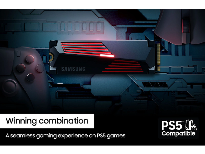 SAMSUNG 990 PRO 4TB NVME M.2 SSD W/HEATSINK thumbnail 8