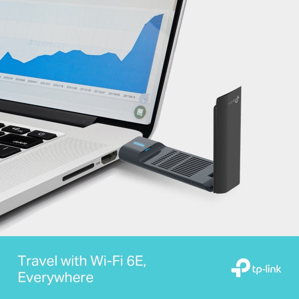 TP-LINK AXE5400 WI-FI 6E WIRELESS USB ADAPTER thumbnail 7