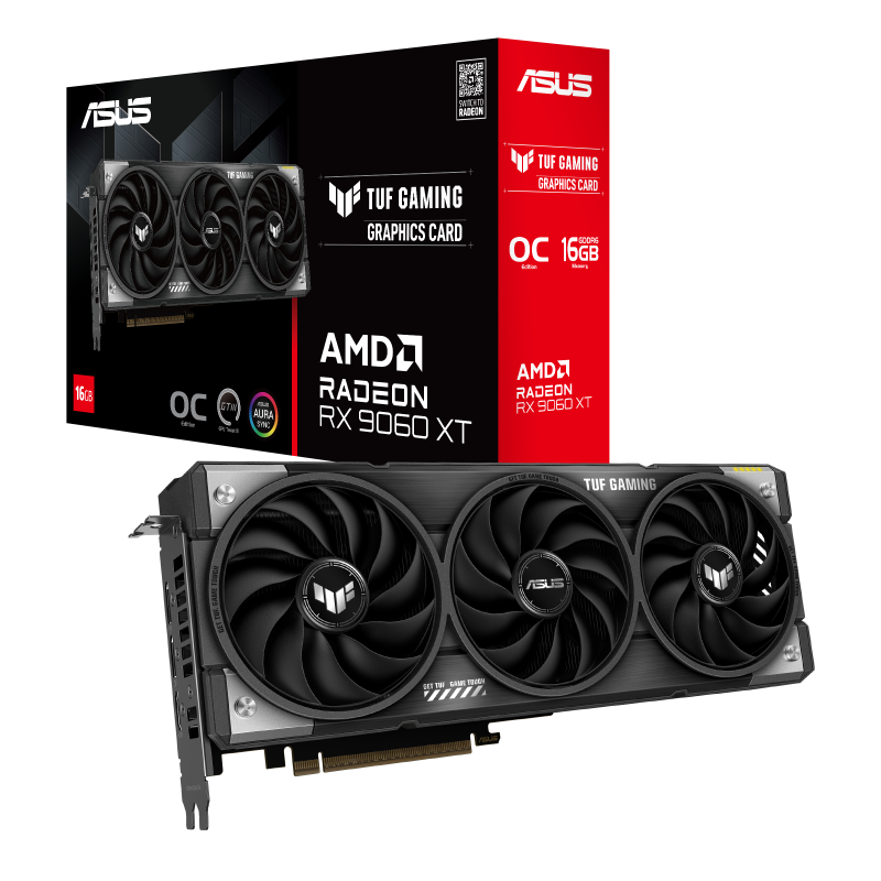 TUF GAMING RX9060XT OC 16GB GDDR6