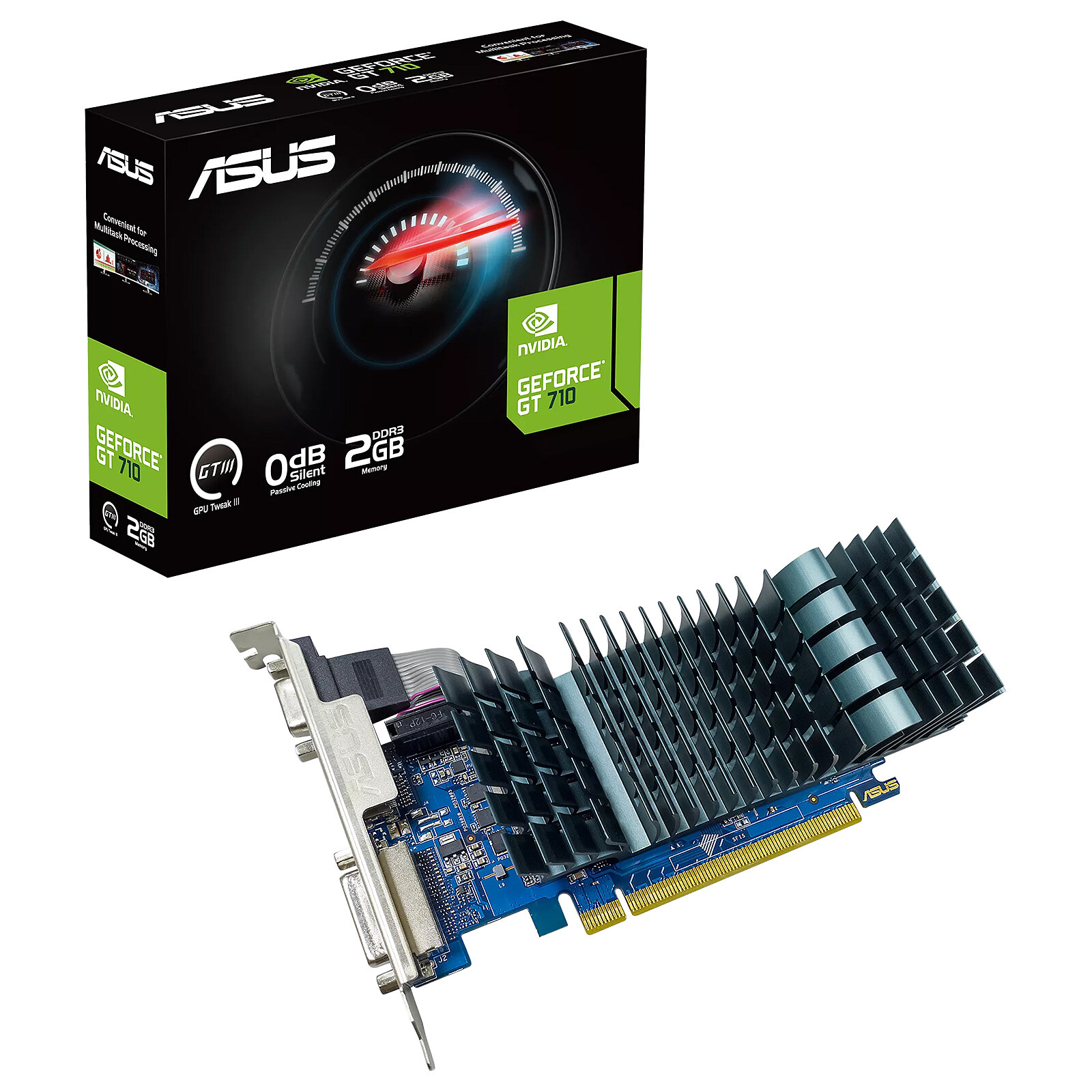 ASUS GT710 2GB DDR3 thumbnail 2