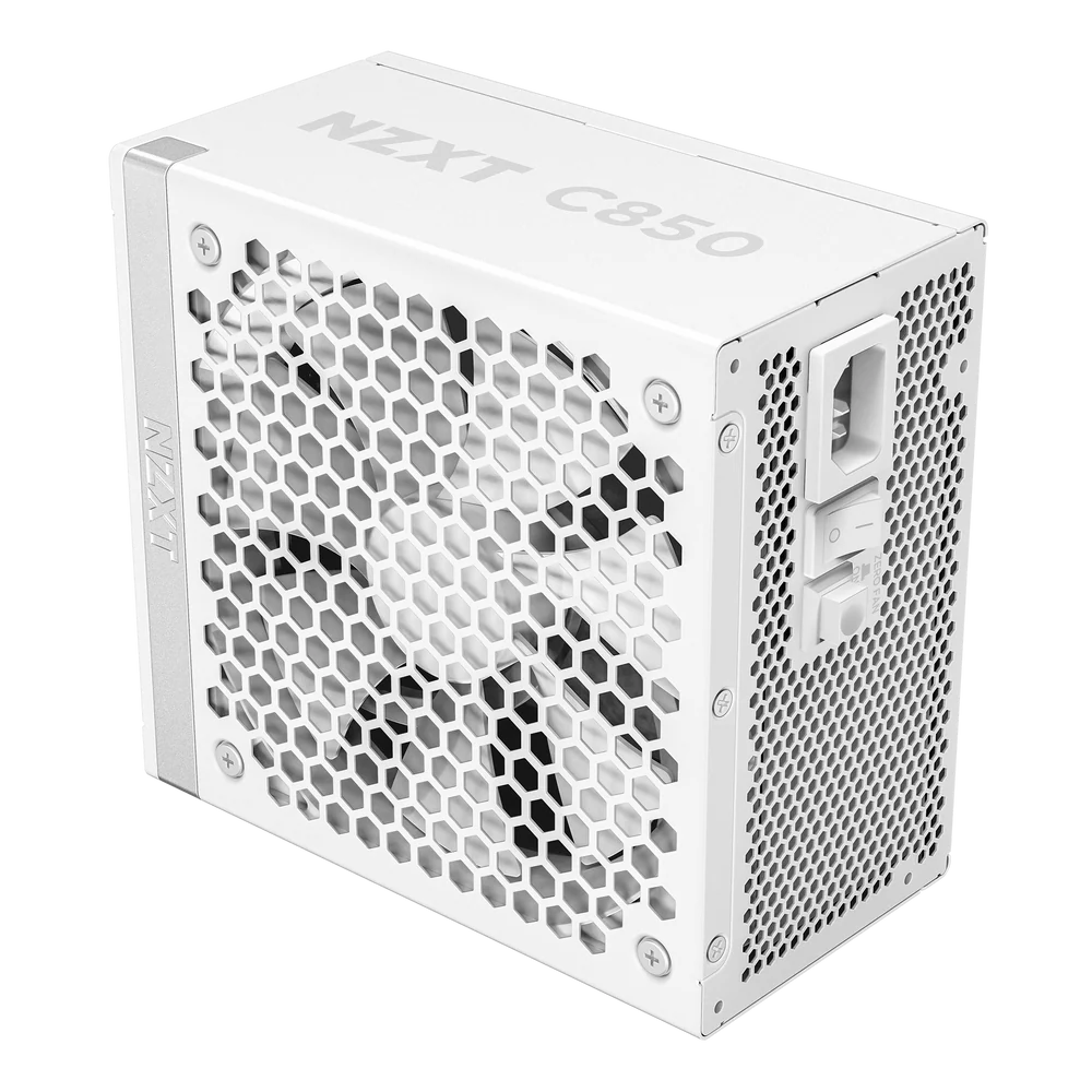 NZXT C850 GOLD ATX 3.1 850W FULL MODULAR PSU WHITE thumbnail 3