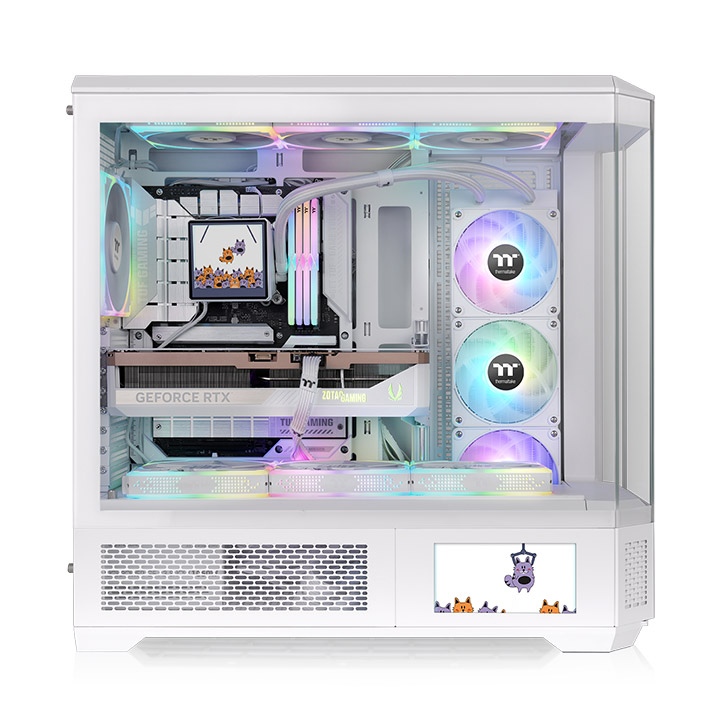 THERMALTAKE VIEW 600 TG ARGB CASE SNOW WHITE thumbnail 6