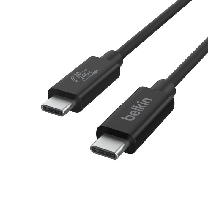 BELKIN Connect USB4 數據線 (240W/20Gbps) 1.2M thumbnail 3