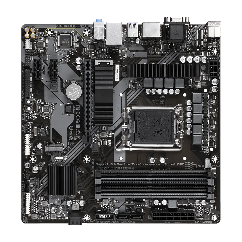 GIGABYTE B760M DS3H DDR4 thumbnail 5
