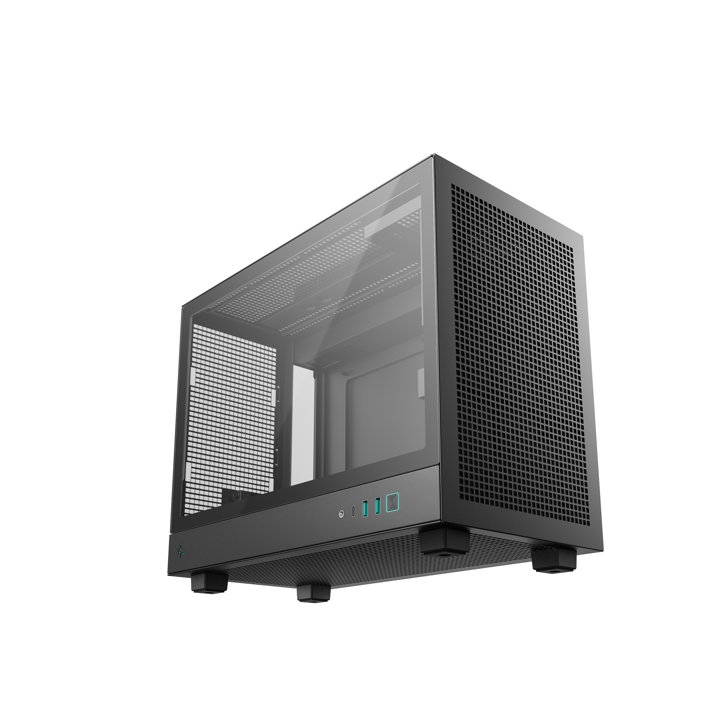 DEEPCOOL CH160 PLUS MATX CASE BLACK thumbnail 2