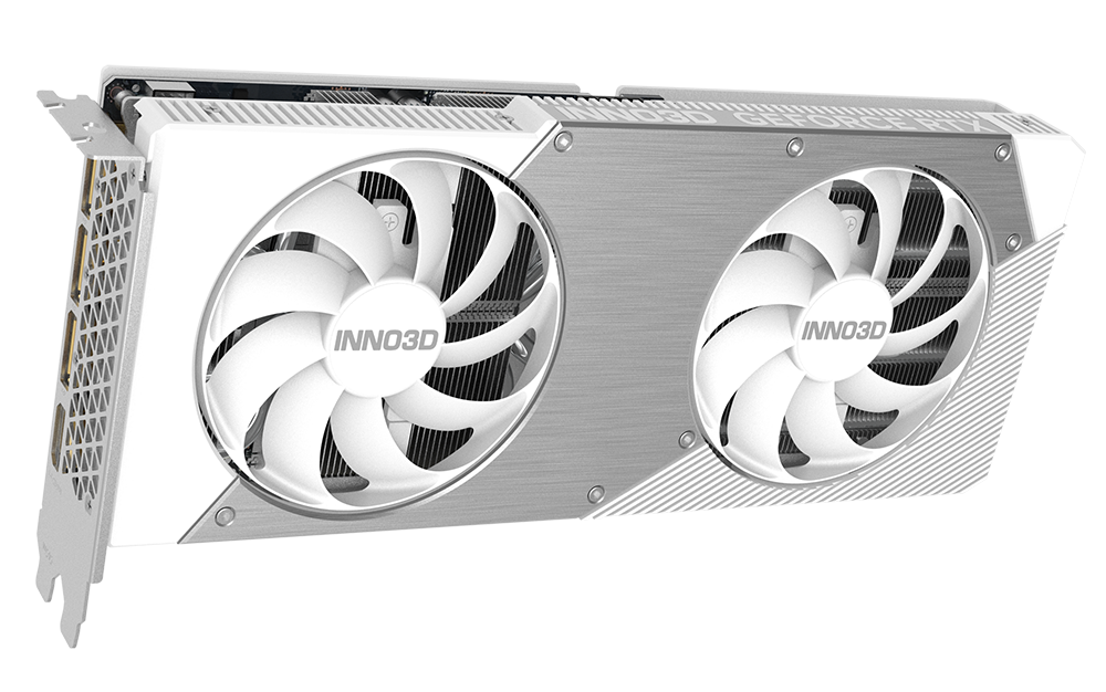 INNO 3D RTX5060TI X2 OC 16GB GDDR7 WHITE thumbnail 3