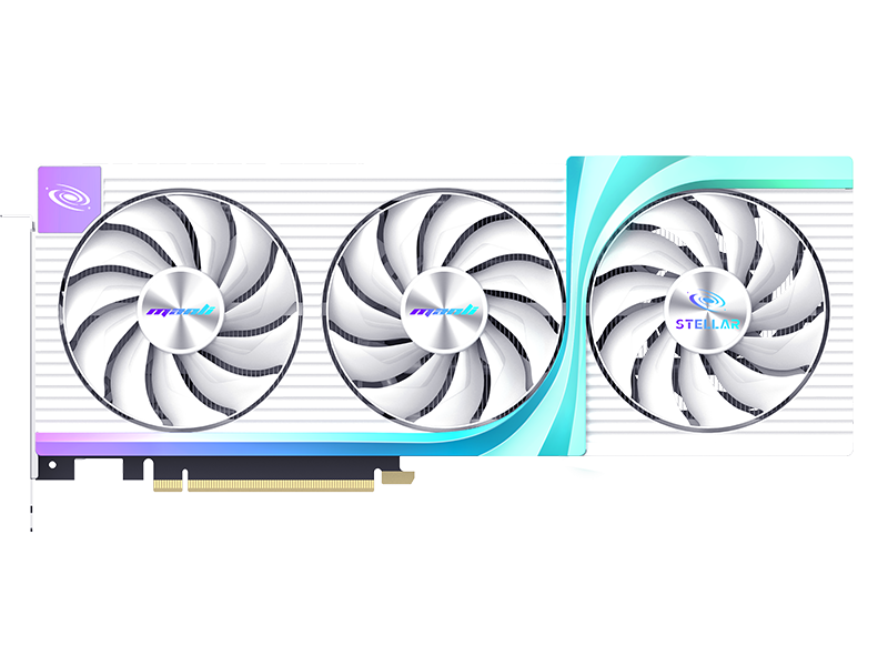 MANLI RTX5070TI 16GB OC GDDR7 GALLARDO X3 WHITE thumbnail 2