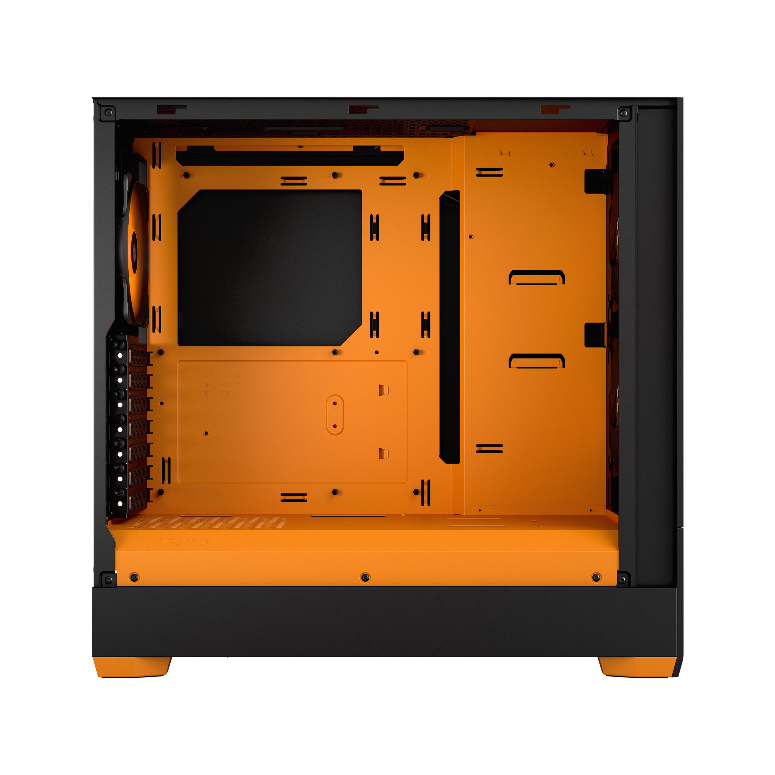 FRACTAL DESIGN POP AIR RGB ORANGE CORE TG CLEAR TINT thumbnail 6