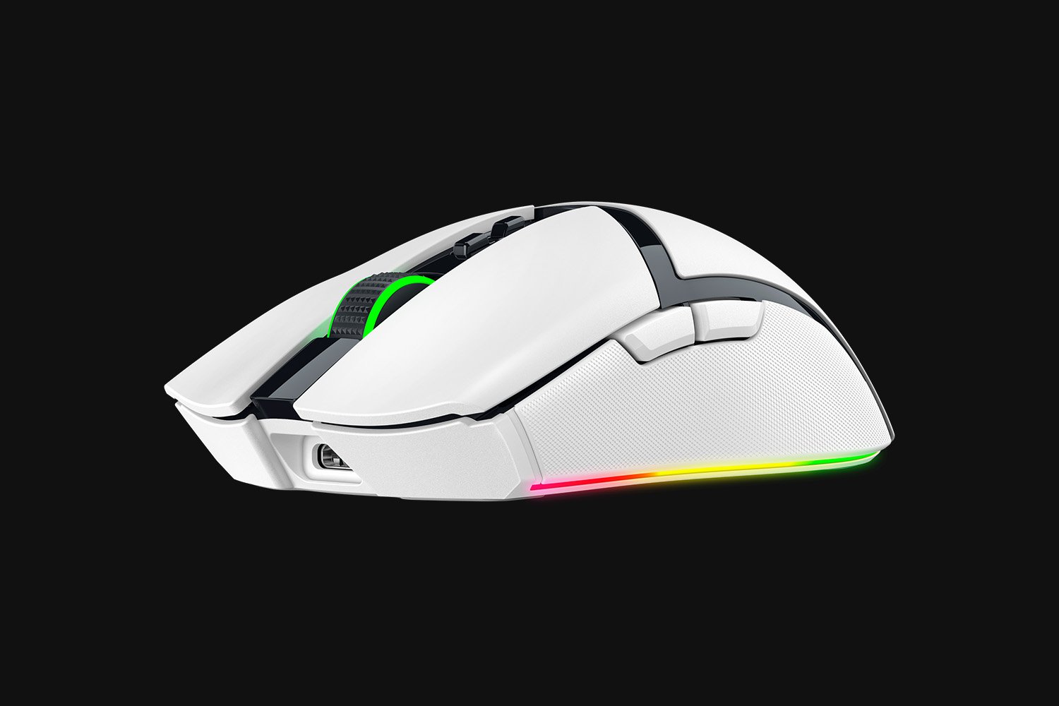 RAZER COBRA PRO WIRED/WIRELESS GAMING MOUSE WHITE thumbnail 2