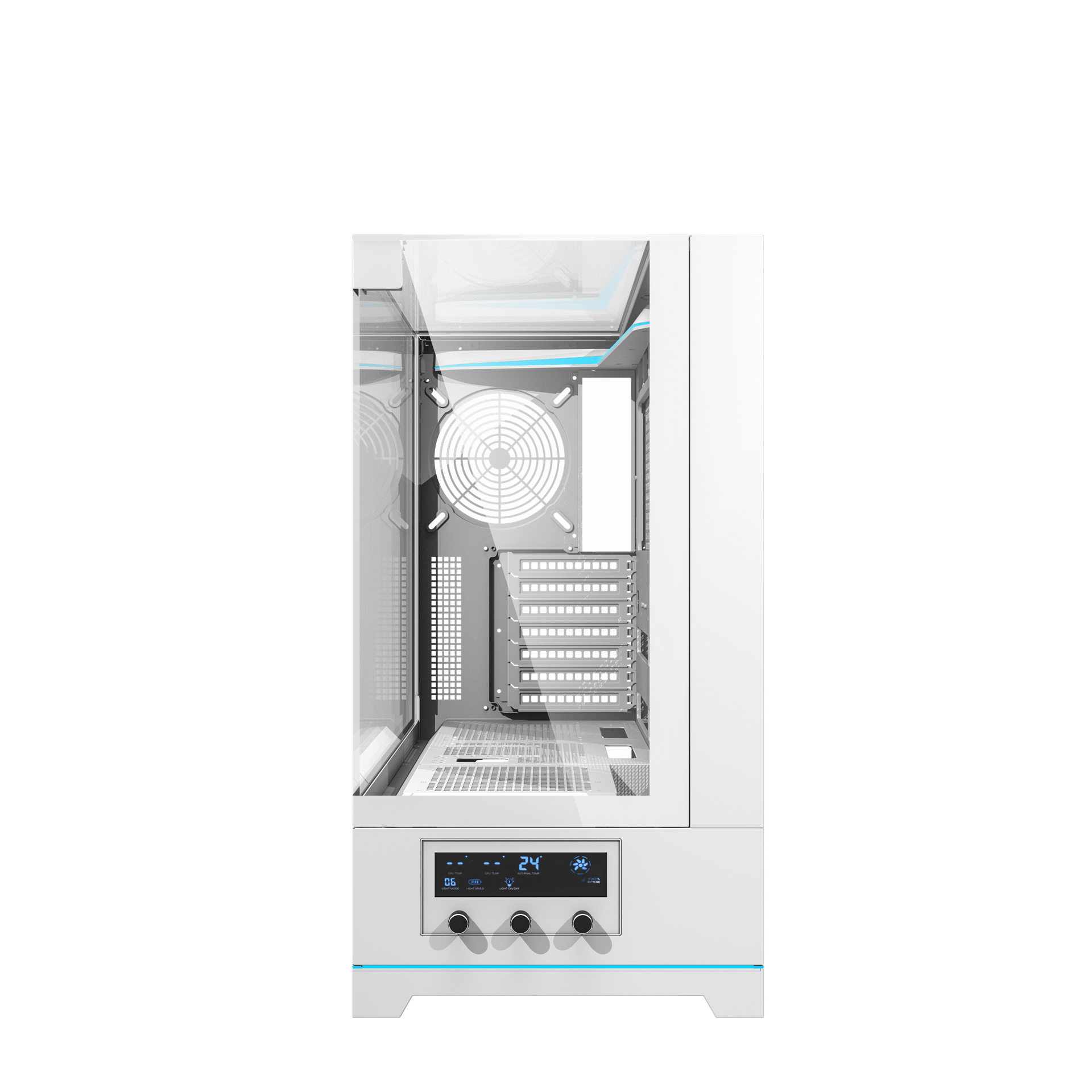 DARKFLASH DY450 PRO ATX CASE WHITE thumbnail 2
