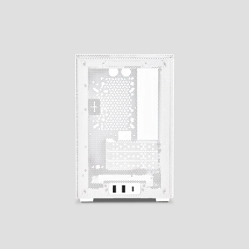SSUPD MESHROOM D MINI ITX CASE FULL MESH WHITE thumbnail 2