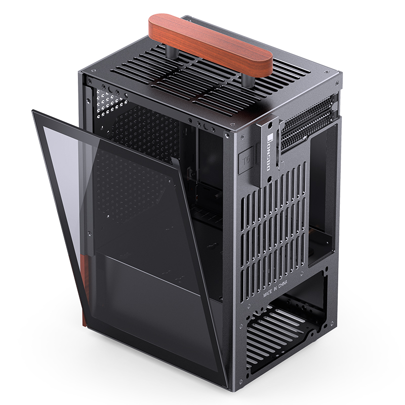 JONSBO T6 ITX CASE W/ USB3.0*1 TYPE-C*1 BLACK thumbnail 8