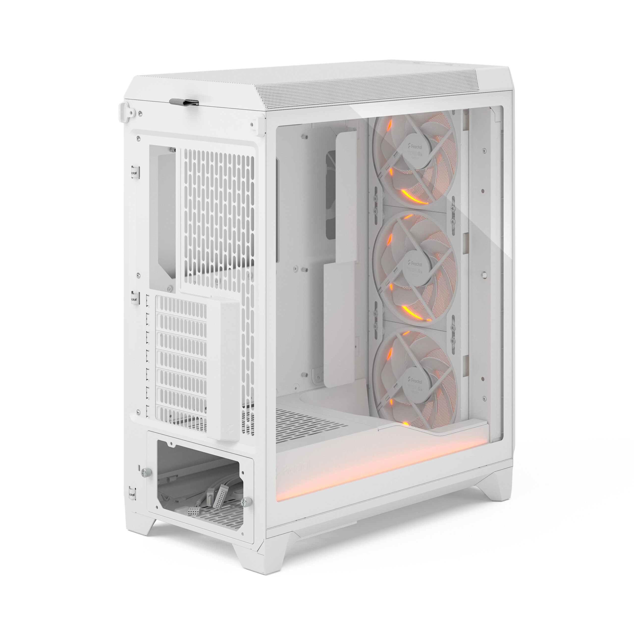 FRACTAL DESIGN MESHIFY 3 AMBIENCE PRO RGB WHITE TG CLEAR TINT thumbnail 5