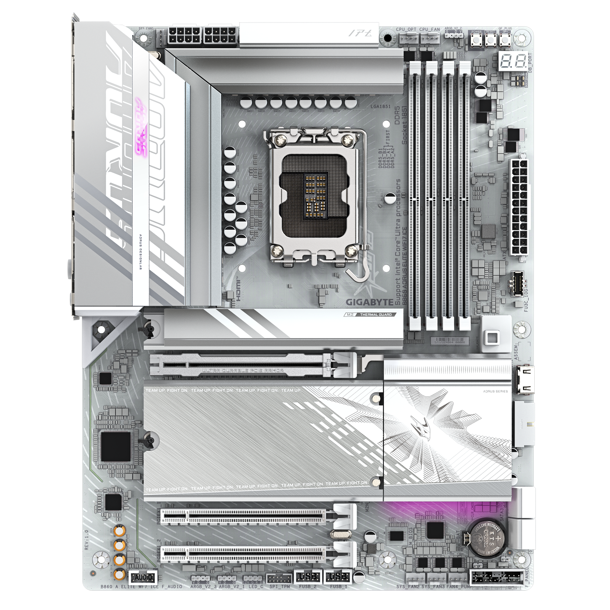 GIGABYTE B860 AORUS ELITE WIFI7 ICE thumbnail 2