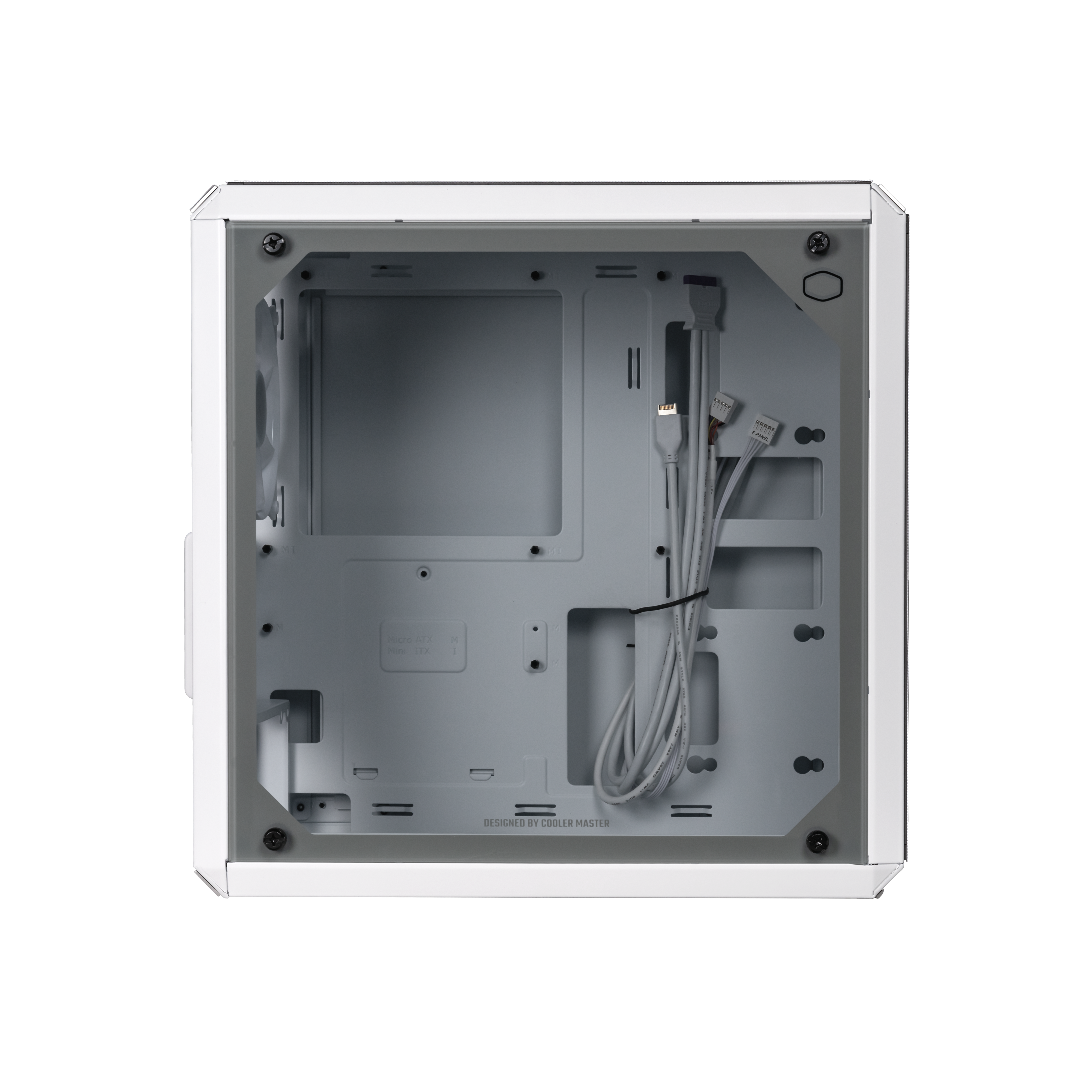 COOLER MASTER MASRERBOX Q300L V2 M-ATX CASE WHITE thumbnail 2