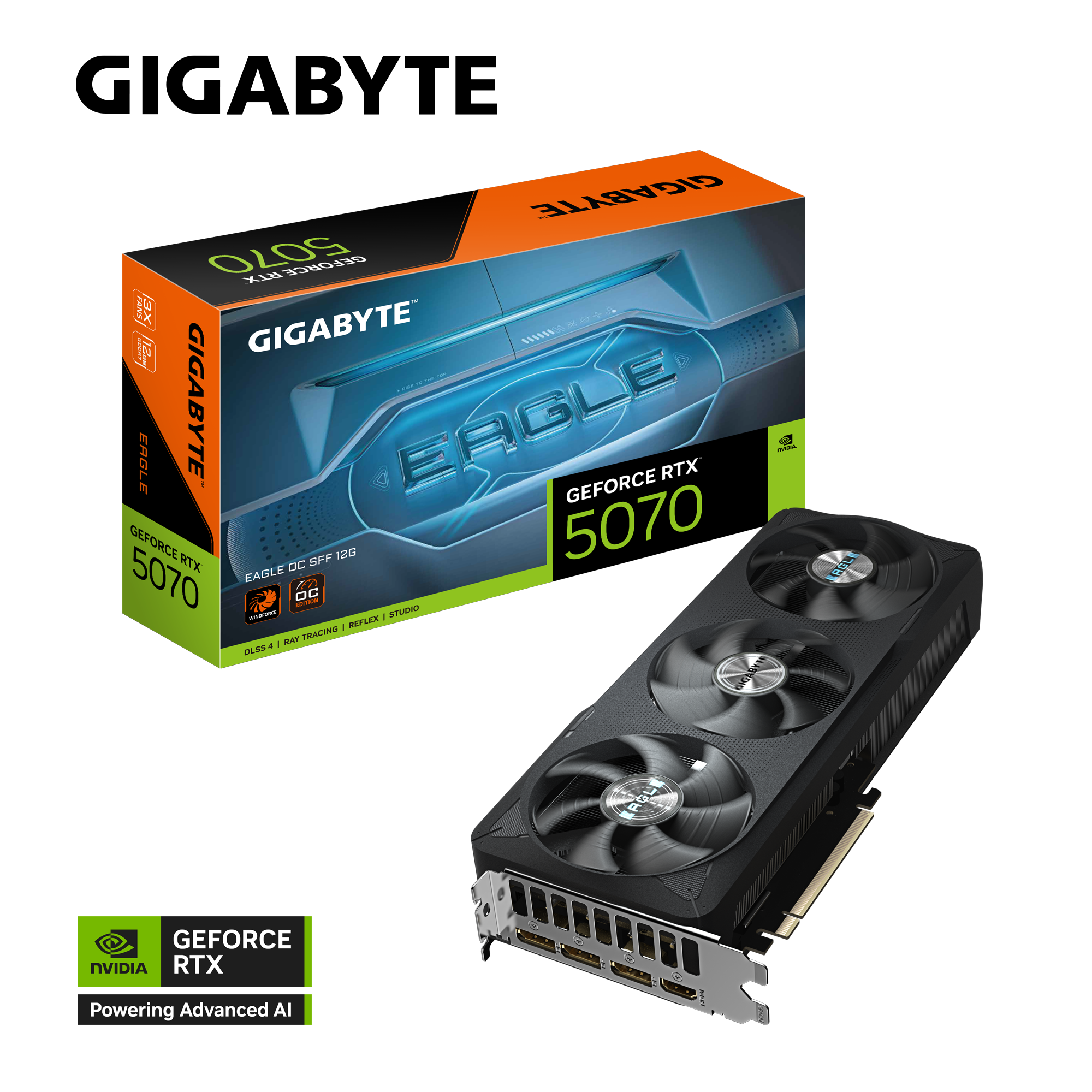 GIGABYTE RTX5070 EAGLE OC 12GB GDDR7 thumbnail 11
