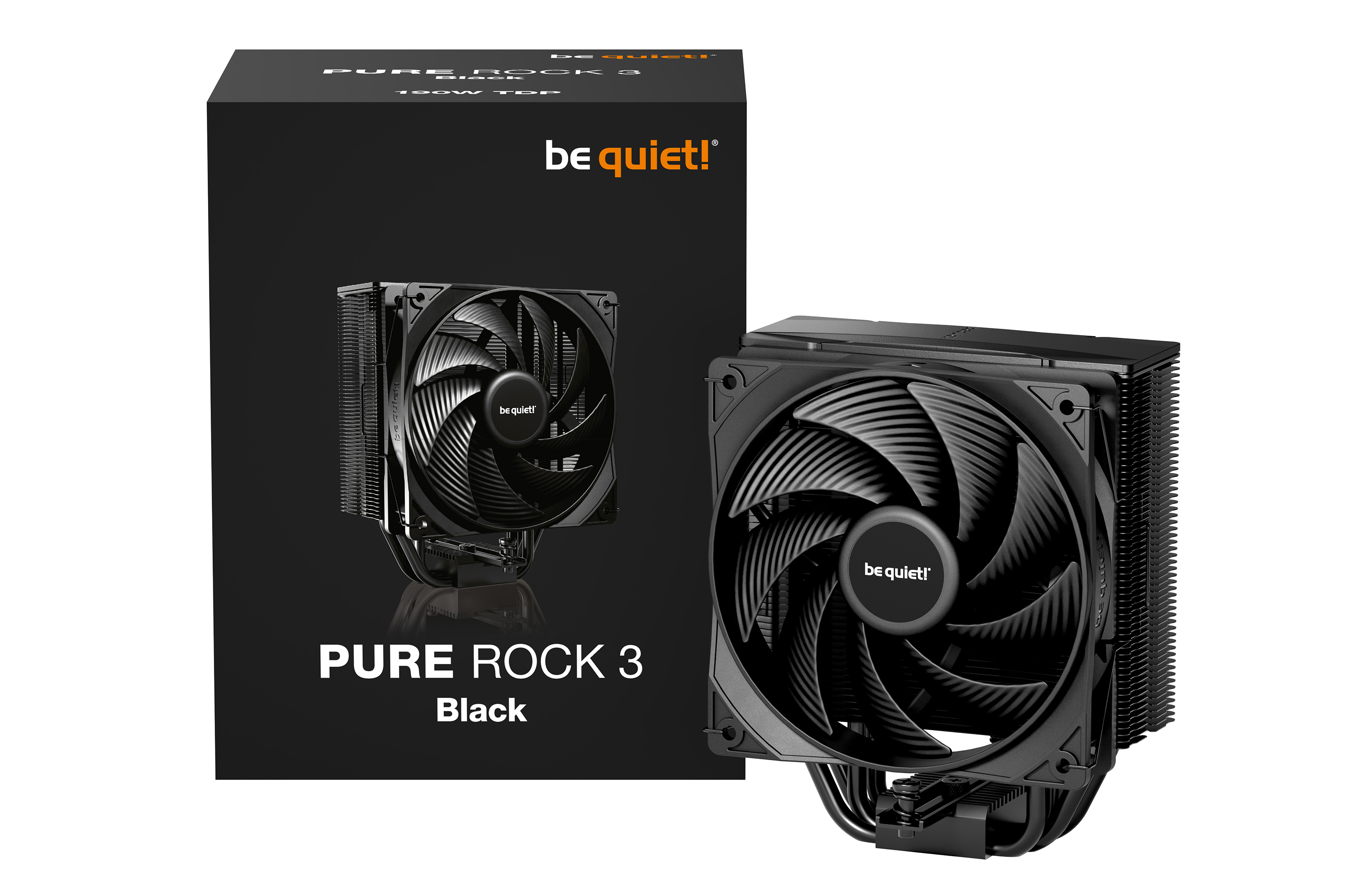 BE QUIET! PURE ROCK 3 BLACK (BK039) thumbnail 4