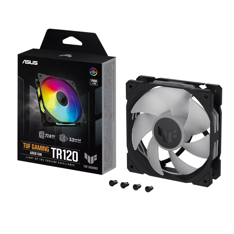 ASUS TUF GAMING TR120 ARGB FAN BLACK thumbnail 5