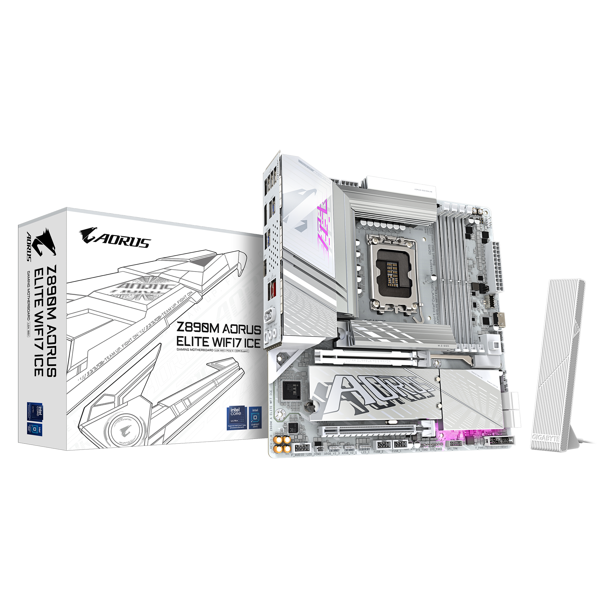 Z890M AOURS ELITE WIFI 7 ICE