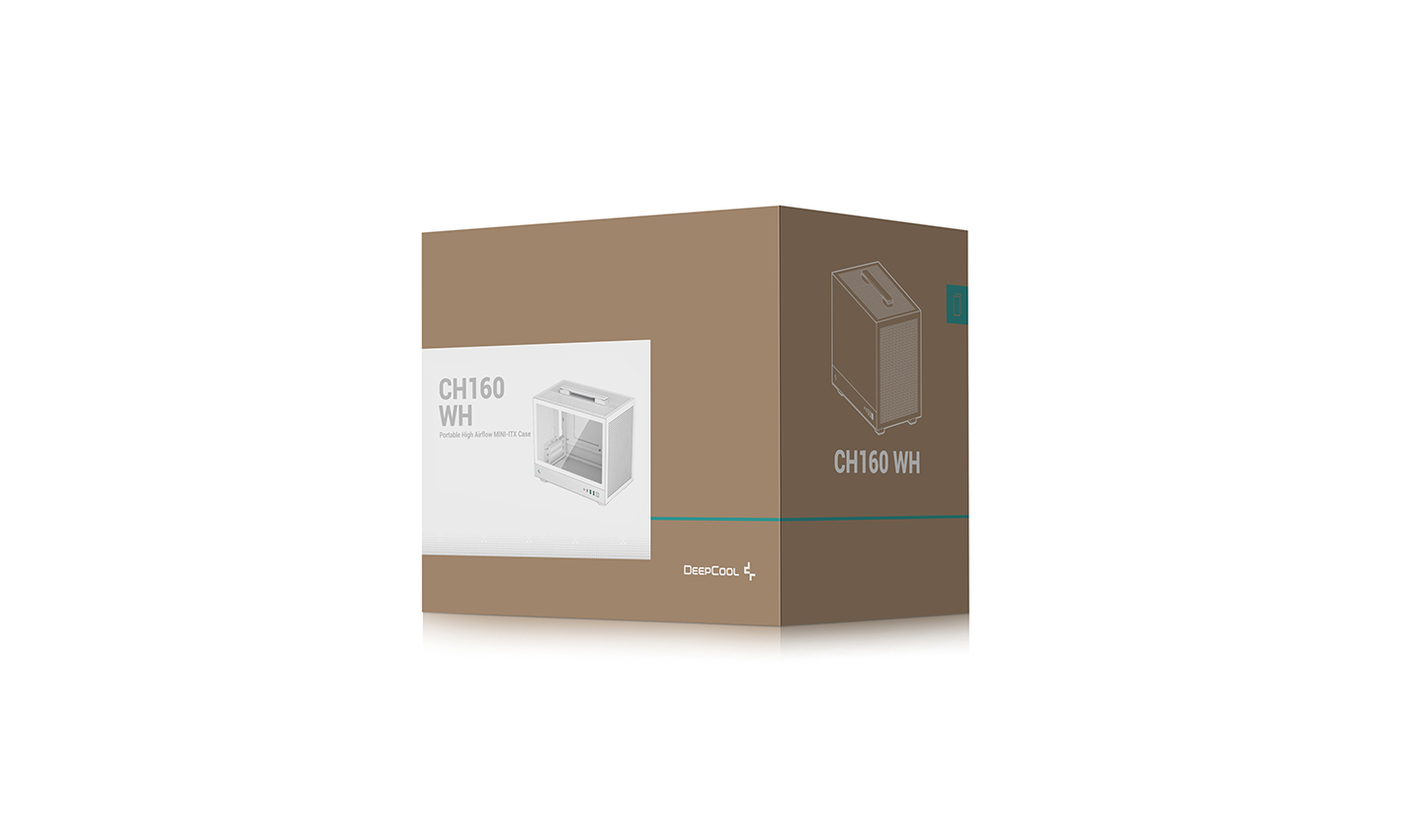 DEEPCOOL CH160 WHITE ITX CASE thumbnail 12
