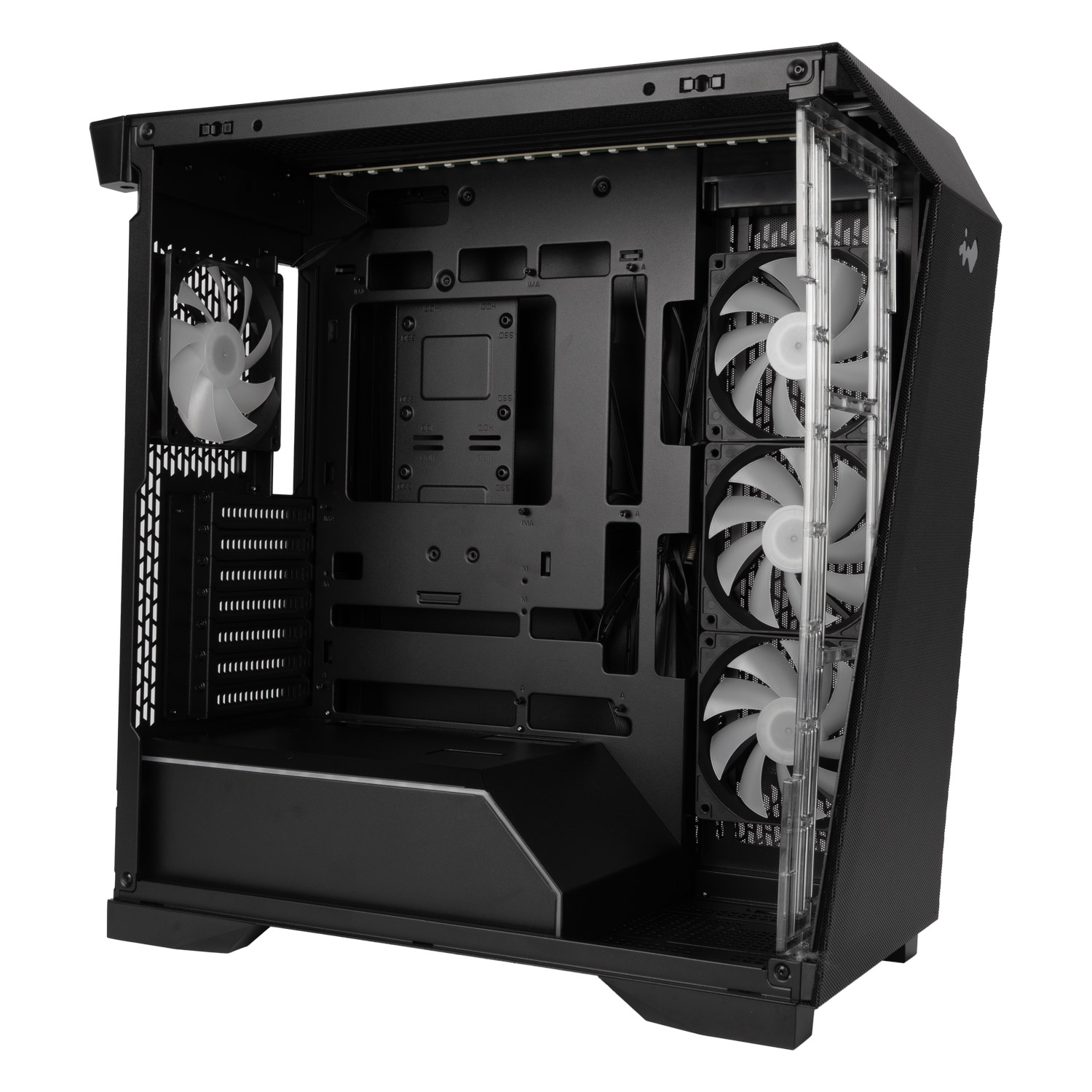 IN WIN PRISM ATX CASE BLACK thumbnail 7